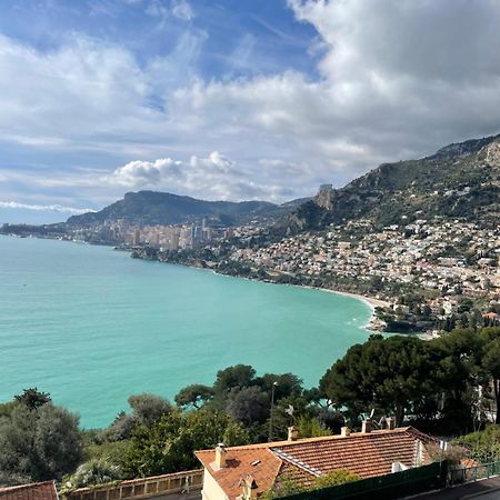 Aux Portes De Monaco Superbe T3 Vue Mer Roquebrune-Cap-Martin Eksteriør billede