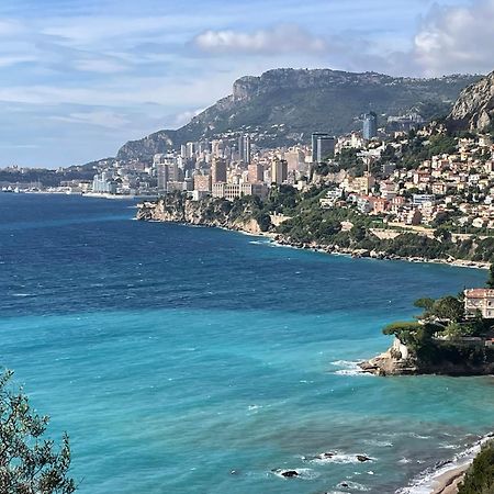 Aux Portes De Monaco Superbe T3 Vue Mer Roquebrune-Cap-Martin Eksteriør billede
