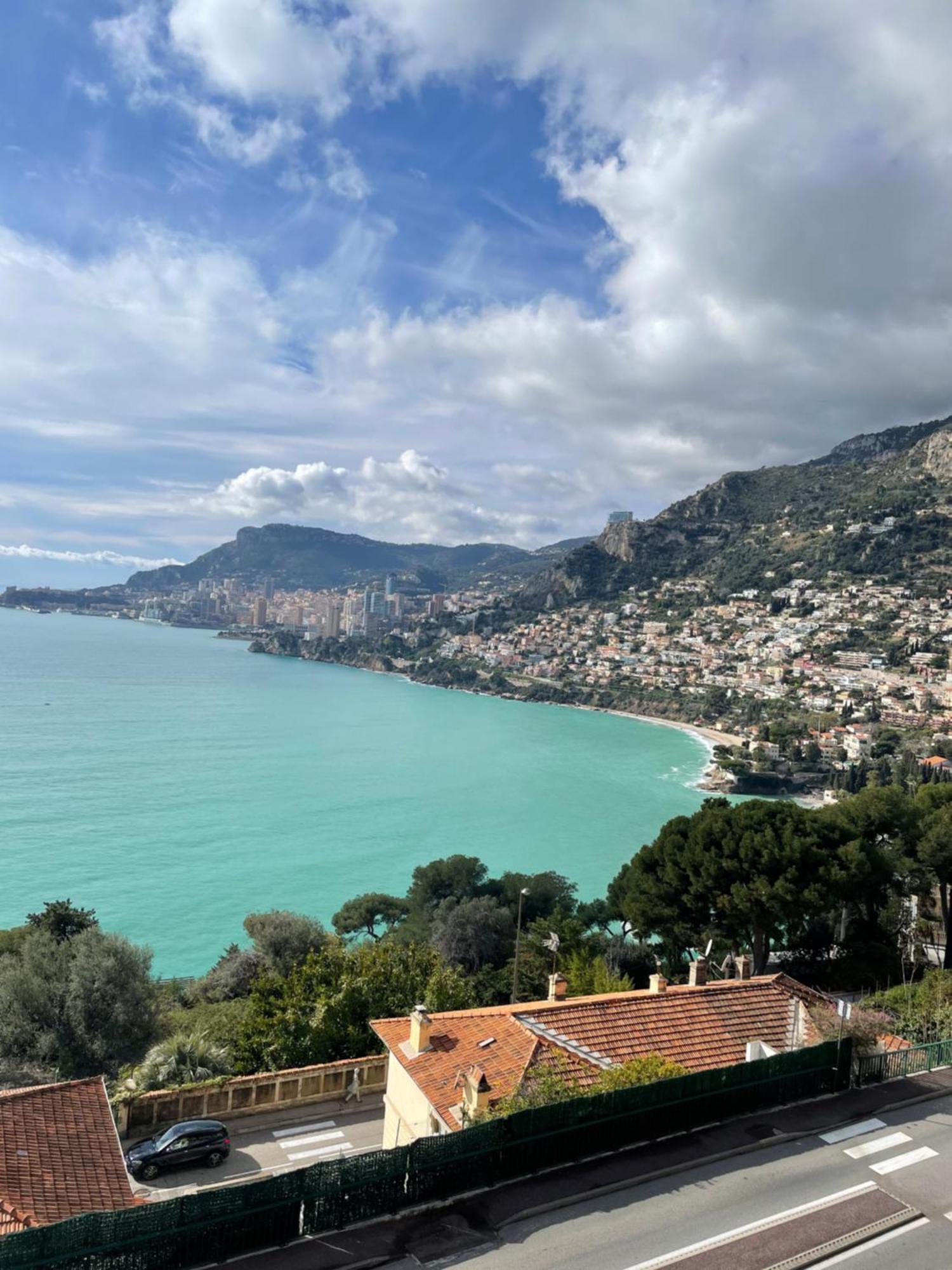 Aux Portes De Monaco Superbe T3 Vue Mer Roquebrune-Cap-Martin Eksteriør billede